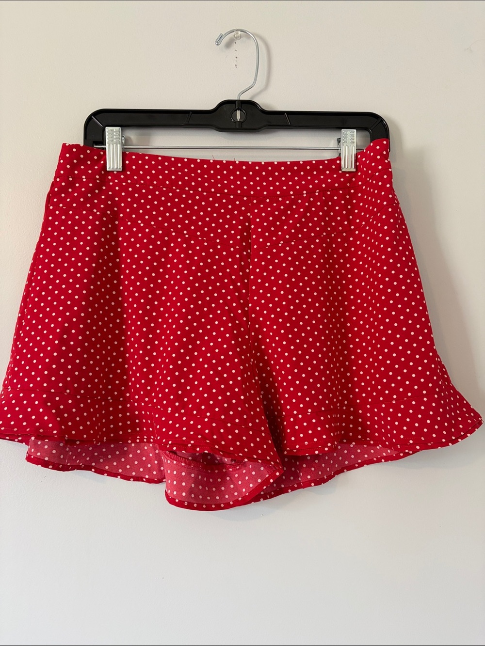 FAVLUX Red Polka Dot Skort